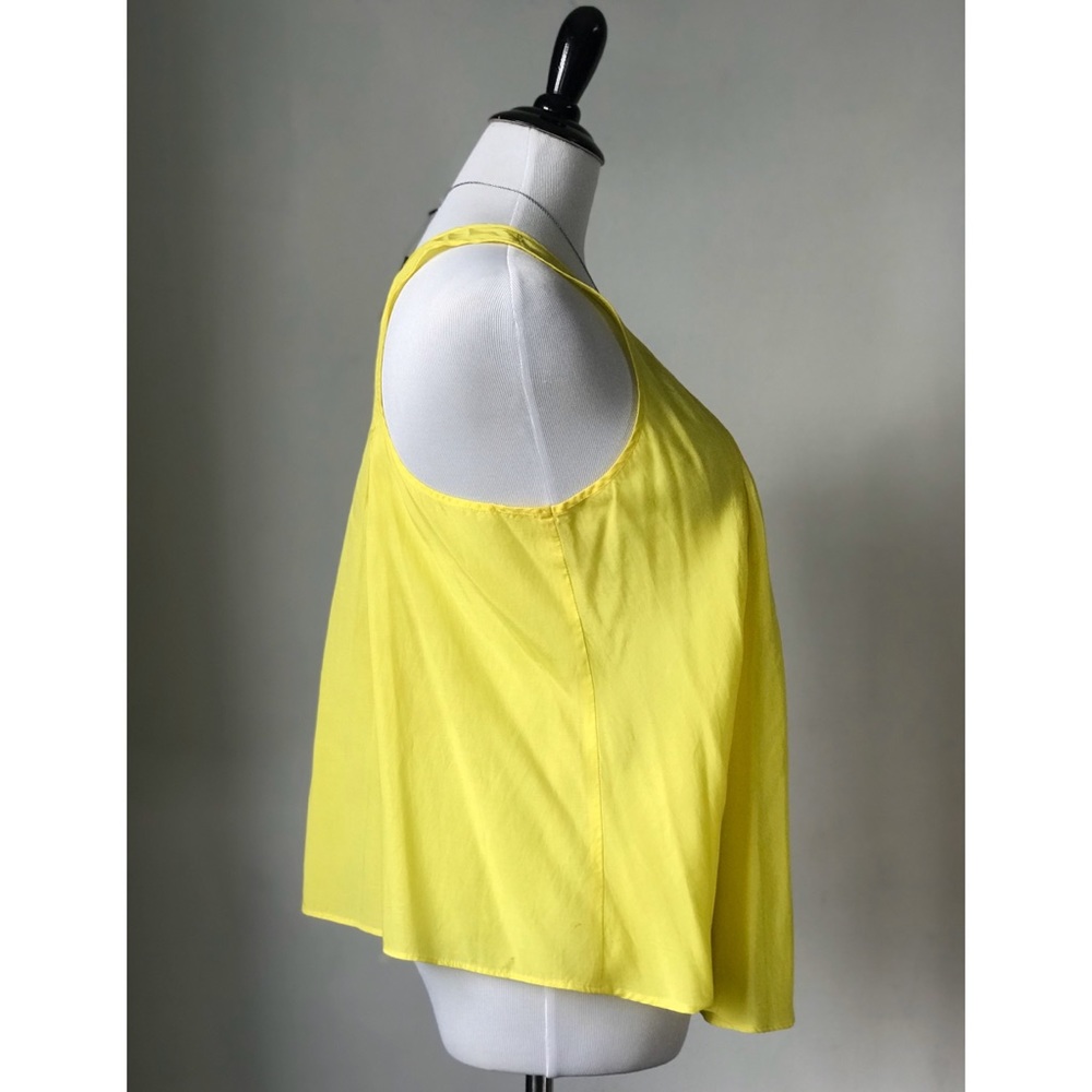 Yellow Racer Back Top - Picture 2 of 3